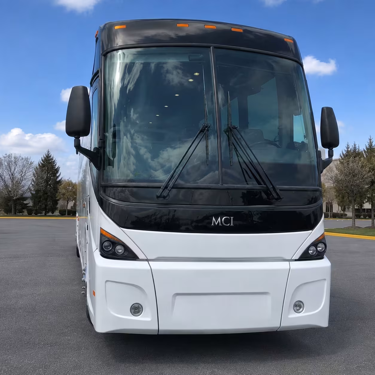 56 passenger charter bus